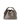 Chanel 25 Small Handbag Suede Calfskin & Gold Metal Dark Grey