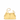 Chanel 25 Mini Handbag Suede Calfskin & Gold Metal Yellow
